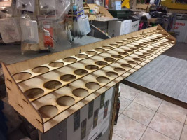 Stojak na 60 farb akrylowych Tamiya