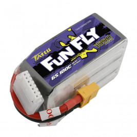 Seria TATTU FunFly LiPo – 6S 1550mAh 22,2V 6S1P XT60 (100C)