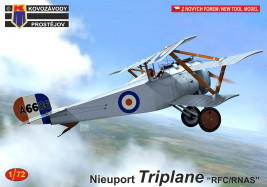 1:72 Trójpłatowiec Nieuport „RFC/RNAS”