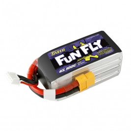 Seria TATTU FunFly LiPo – 4S 1550mAh 14,8V 4S1P (100C) Wtyczka XT60