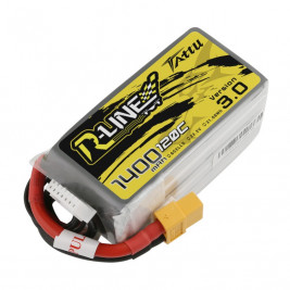 GENS ACE LIPO TATTU seria R-Line FPV - 6S 1400mAh 22,2V 6S1P (120C) Wersja 3.0