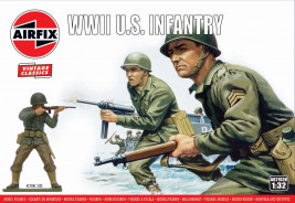 1:32 II wojna światowa US Infantry (klasyczny zestaw VINTAGE)