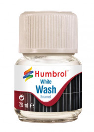 Emalia Humbrol Wash – biała (28 ml)