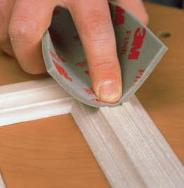 Brusná houba 3M Medium, formát 115x140 mm 