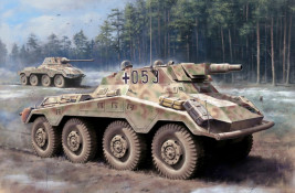 1:35 Sd.Kfz.234/3 Stummel w/ 7.5cm Kwk