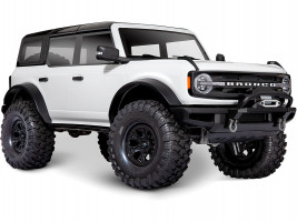 1:10 Traxxas TRX-4 Ford Bronco 2021 TQi RTR (biały)