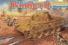 1:35 Sd.Kfz.171 Panther Ausf.D z Zimmeritem