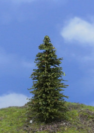 Modelářský strom – smrk, výška 10–12 cm