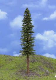 Drzewo modelowe – świerk z pniem, wys. 18–20 cm