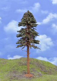 Drzewo modelowe – sosna z pniem TOP, wys. 18–20 cm