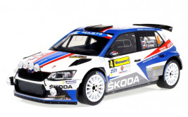 1:18 Skoda Fabia R5, nr 4, Rajd Barum 2018