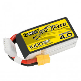 GENS ACE LIPO TATTU seria R-Line FPV - 4S 1400mAh 14,8V 4S1P (130C) Wersja 4.0