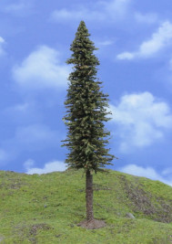 Drzewo modelowe – świerk z pniem TOP, wys. 18–20 cm