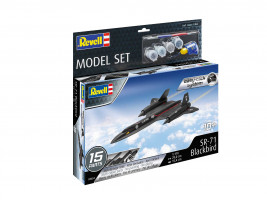 1:110 Lockheed SR-71 Blackbird (system Easy-Click, zestaw modeli)
