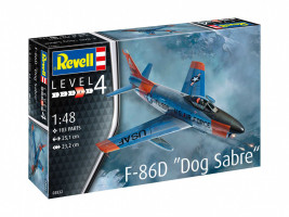 1:48 North American F-86D Dog Saber (zestaw modeli)