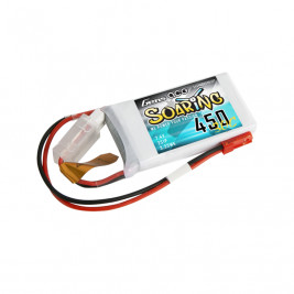 Gens ACE Soaring LiPo - 2S 450mAh 7,4V 2S1P (30C) JST-SYP Plug