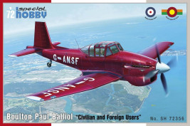 1:72 Boulton Paul Balliol „Użytkownicy cywilni i zagraniczni”