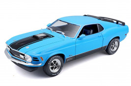 1:18 Ford Mustang Mach I, 1970 (niebieski)