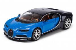 1:24 Bugatti Chiron Blue (linia montażowa)