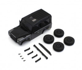 Mini-Z 4x4: Nadwozie Land Rover Defender 90 (Autobiography Corris Gray / Santorini Black)