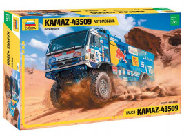 1:35 Kamaz-43509 Samochód ciężarowy rajdowy