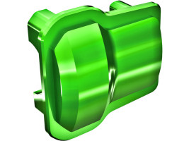 1:18 Traxxas TRX-4M: Aluminiowa osłona przekładni końcowej anodowana na zielono (2)