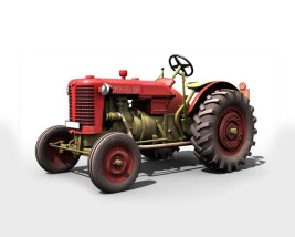 1:48 Zetor 25, wersja rolnicza