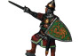 1:72 Rosyjscy wojownicy piesi XIII-XIV n.e.