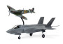 1:72 Spitfire Mk.Vc i F-35B Lightning II, dawniej i dziś (zestaw prezentowy)