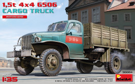 1:35 US 1,5t 4x4 G506 Ciężarówka towarowa