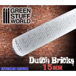 Wałek do ciasta Dutch Bricks 15mm