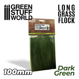 Long Grass Flock 100mm – ciemnozielona trawa
