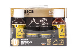 Mr. Weathering Color Paint – zestaw do patynowania Yakumo, kolory podstawowe