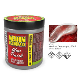 Medium Decoupag – Błyszczący (250 ml)