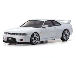 Kyosho Mini-Z AWD: Nissan Skyline GT-R R33 V-Spec (biały)