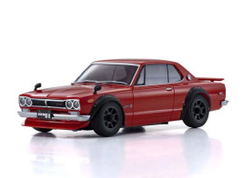 Kyosho Mini-Z AWD: Nissan Skyline 2000GT-R (KPCG10) Czerwony 60. rocznica
