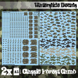Naklejki Waterslide - Classic Forest Camo