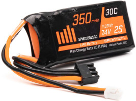 Spektrum LiPo 2S 7,4V 350mAh (30C) JST PH2.0 Plug