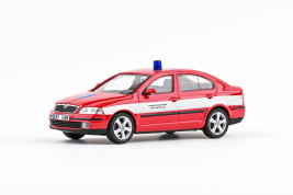 1:43 Skoda Octavia II (2004) – Straż Pożarna Lotniska w Karlowych Warach