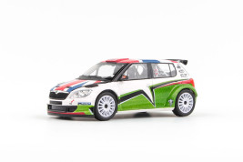 1:43 Škoda Fabia II FL S2000 (2010) – Škoda UK „Mikkelsen” Design 2011