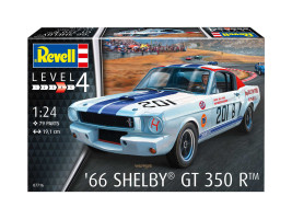 1:24 Shelby GT 350 R, 1966 (zestaw modeli)