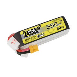 GENS ACE LIPO TATTU seria R-Line FPV - 4S 550mAh 14,8V 4S1P (95C) Wersja 1.0