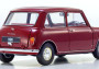 1:18 Morris Mini Minor (Wiśniowy)