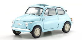 1:18 Fiat Nuova 500 (niebieski Celeste)