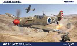 1:72 Avia S-199 ERLA canopy (edycja WEEKEND)