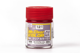 Mr. Color GX Clear Rouge No. 121 - transparentny róż (18 ml)