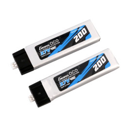 Gens ace LiPo - 1S 200mAh 3.7V 1S1P HV (45C) Wtyk Molex (2 szt.)