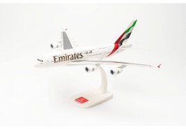 1:250 Airbus A380-861, Emirates, kolory z lat 2023 (Snap-Fit)