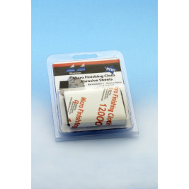 Zestaw ściernic - 9 ściernic w formacie 75x100 mm (gradacja od 1500-12000) z płytką dociskową z pianki