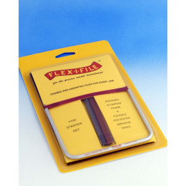 Szlifierka ramowa Flex-i-file - zestaw podstawowy z jedną szlifierką i 5 taśmami szlifierskimi